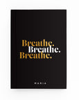 Breathe Lined Notebook