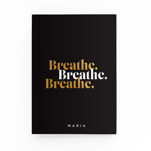 Breathe Lined Notebook