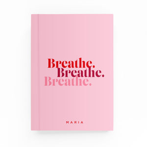 Breathe Lined Notebook