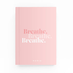 Breathe Lined Notebook