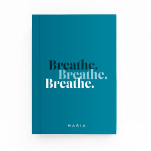 Breathe Lined Notebook