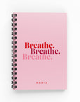 Breathe Lined Notebook