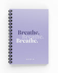 Breathe Lined Notebook