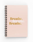 Breathe Lined Notebook