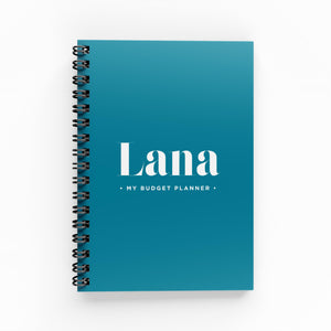 Any Name Budget Planner A6