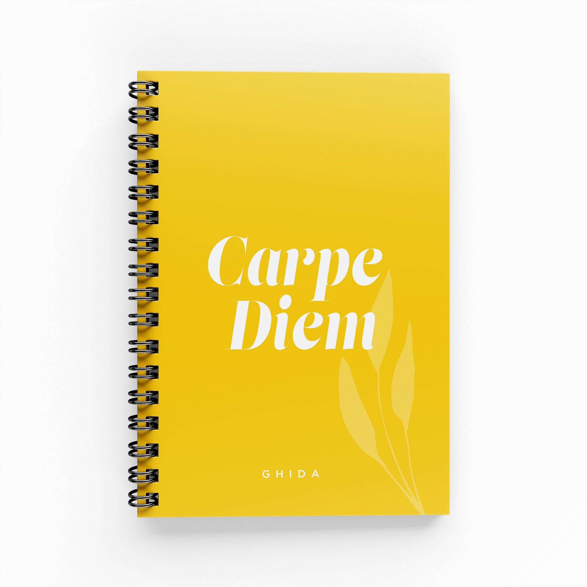 Carpe Diem Lined Notebook