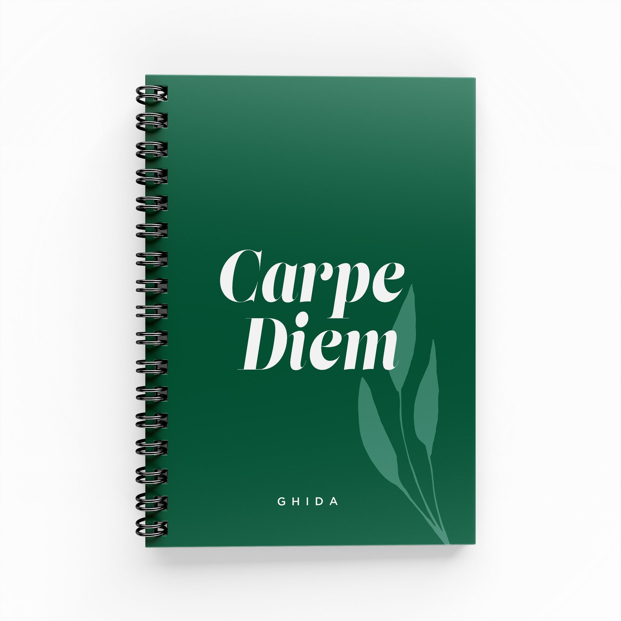 Carpe Diem Lined Notebook