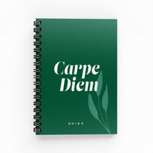 Load image into Gallery viewer, Carpe Diem Lined Notebook
