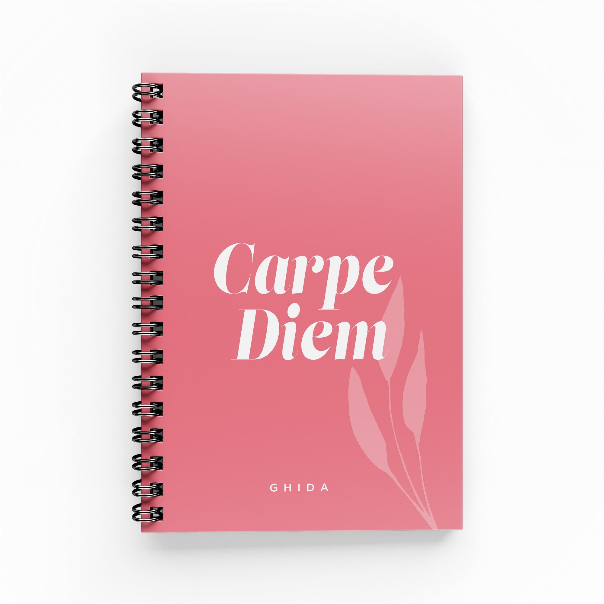 Carpe Diem Lined Notebook