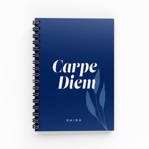 Carpe Diem Lined Notebook