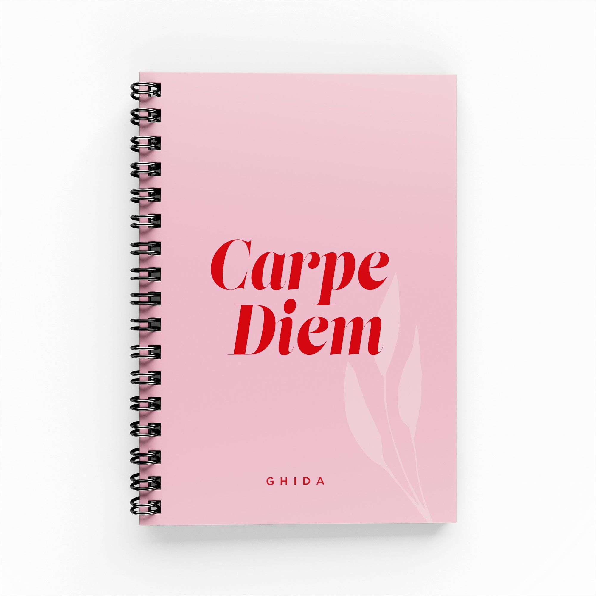 Carpe Diem Lined Notebook