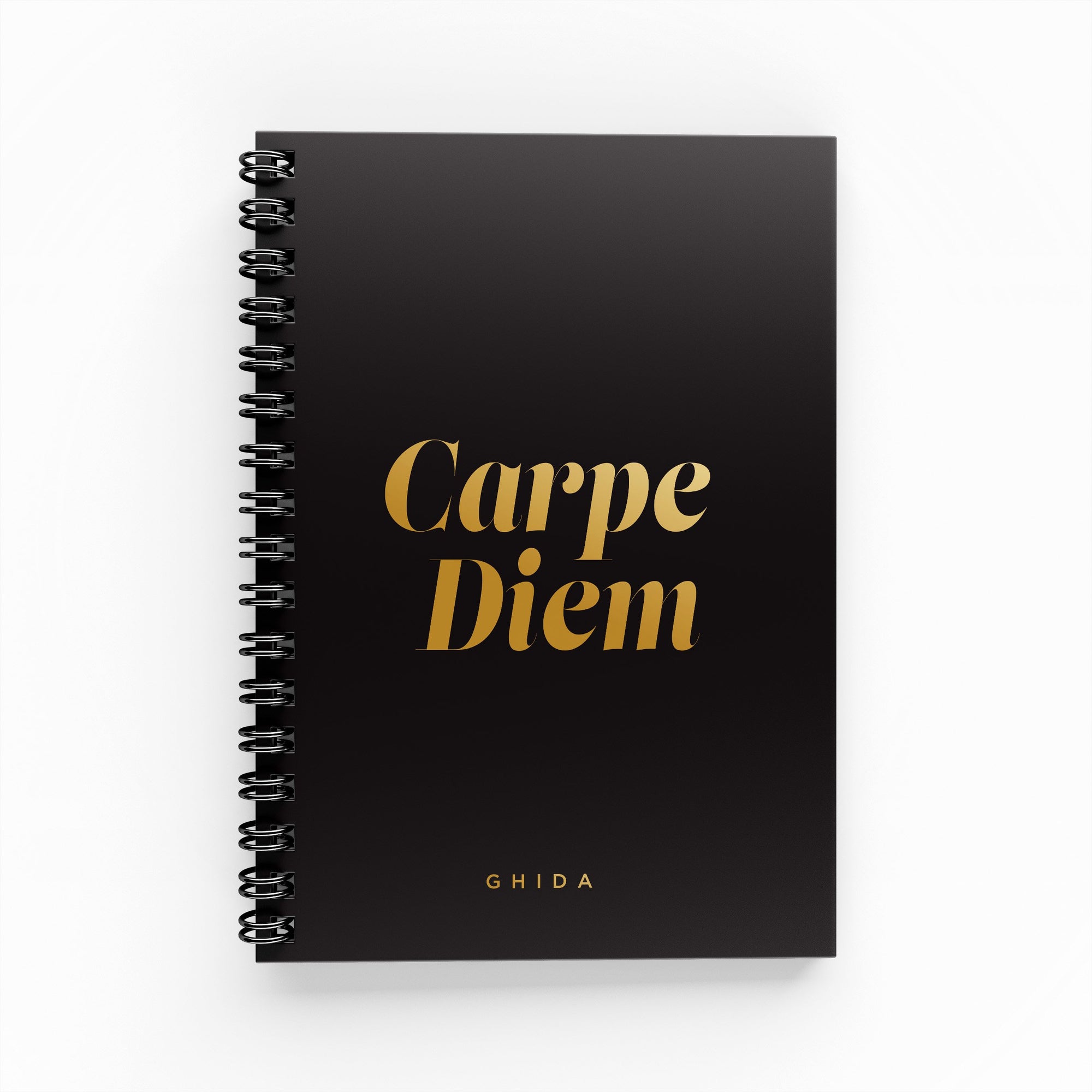 Carpe Diem Lined Notebook