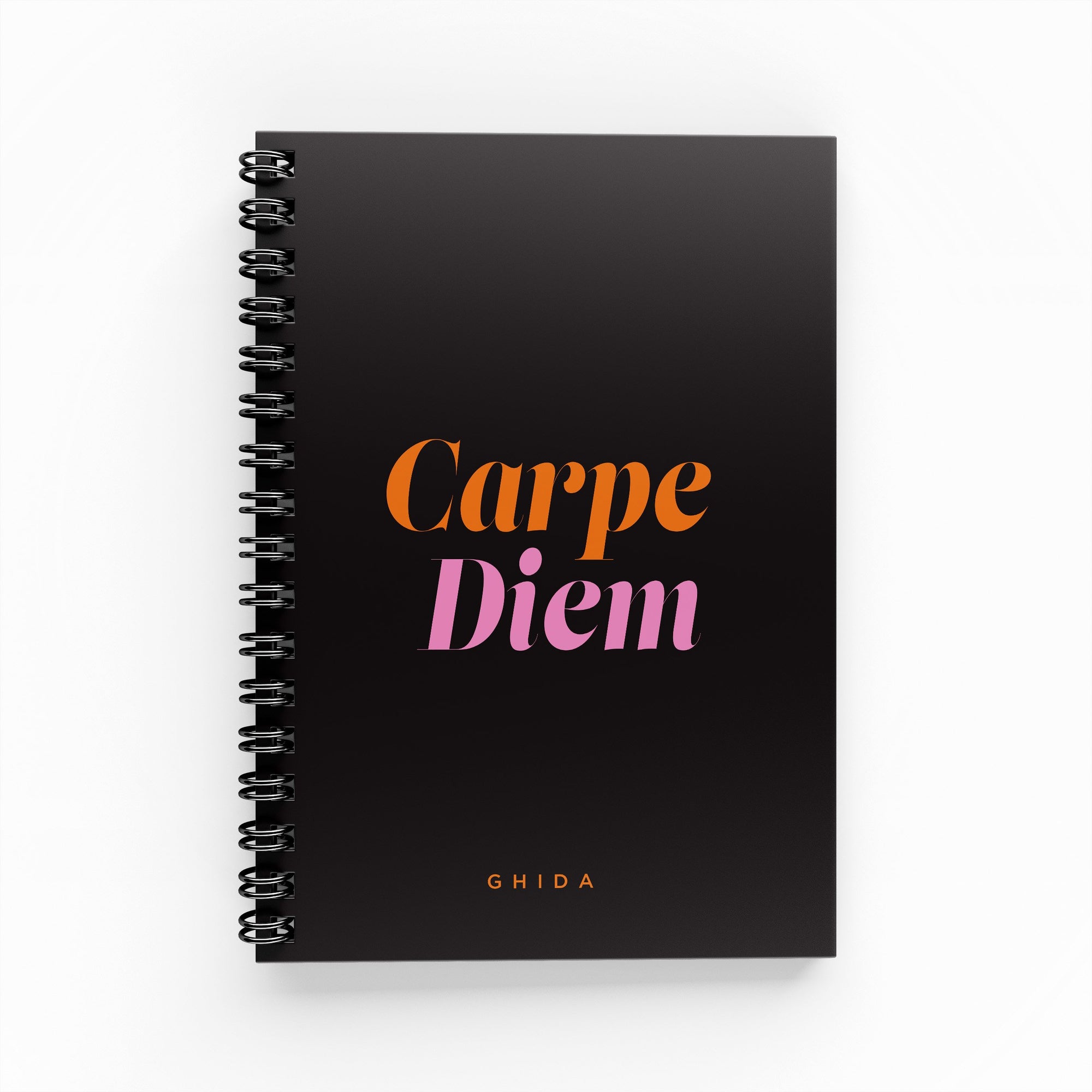 Carpe Diem Lined Notebook