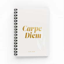 Load image into Gallery viewer, Carpe Diem Lined Notebook
