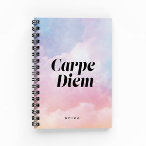 Carpe Diem Lined Notebook