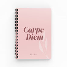 Load image into Gallery viewer, Carpe Diem Lined Notebook
