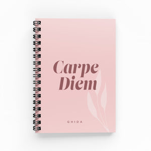 Carpe Diem Lined Notebook