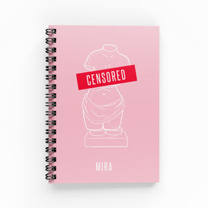 Censored Lined Notebook | The Secret Society