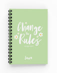 Change The Rules Lined Notebook | The Secret Society