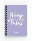 Change The Rules Lined Notebook | The Secret Society