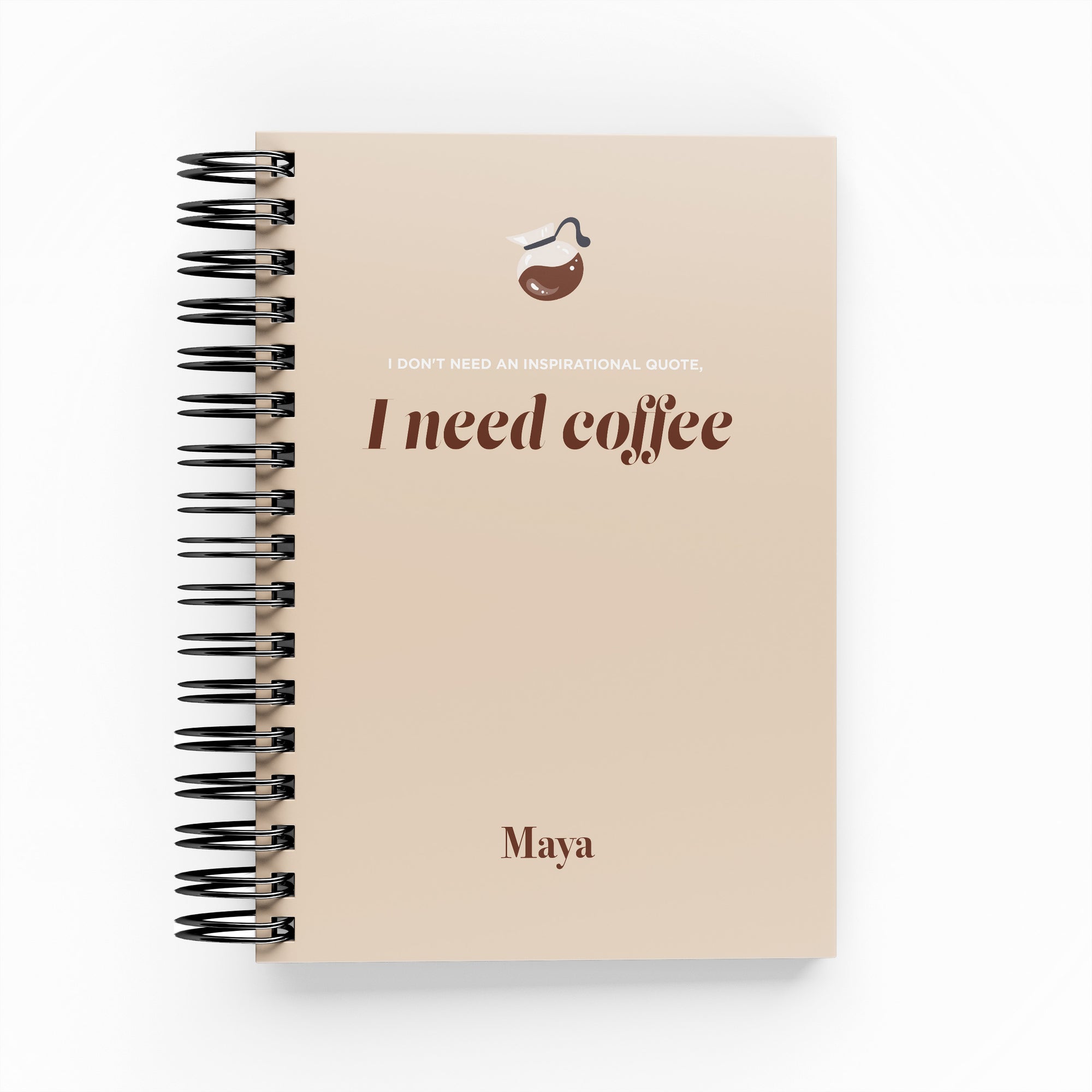 I Need Coffee Daily Planner