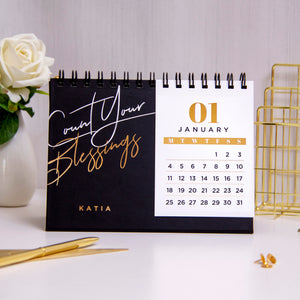 Count Your Blessings Desk Calendar - By Lana Yassine