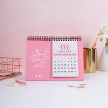 Load image into Gallery viewer, Dream It Desk Calendar - By Lana Yassine
