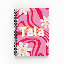 Load image into Gallery viewer, Flower Power Lined Notebook | The Secret Society
