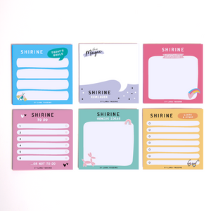 Fun Mini Note Pads - By Lana Yassine