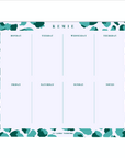 Leopard Texture Weekly Desk Planner - By Lana Yassine