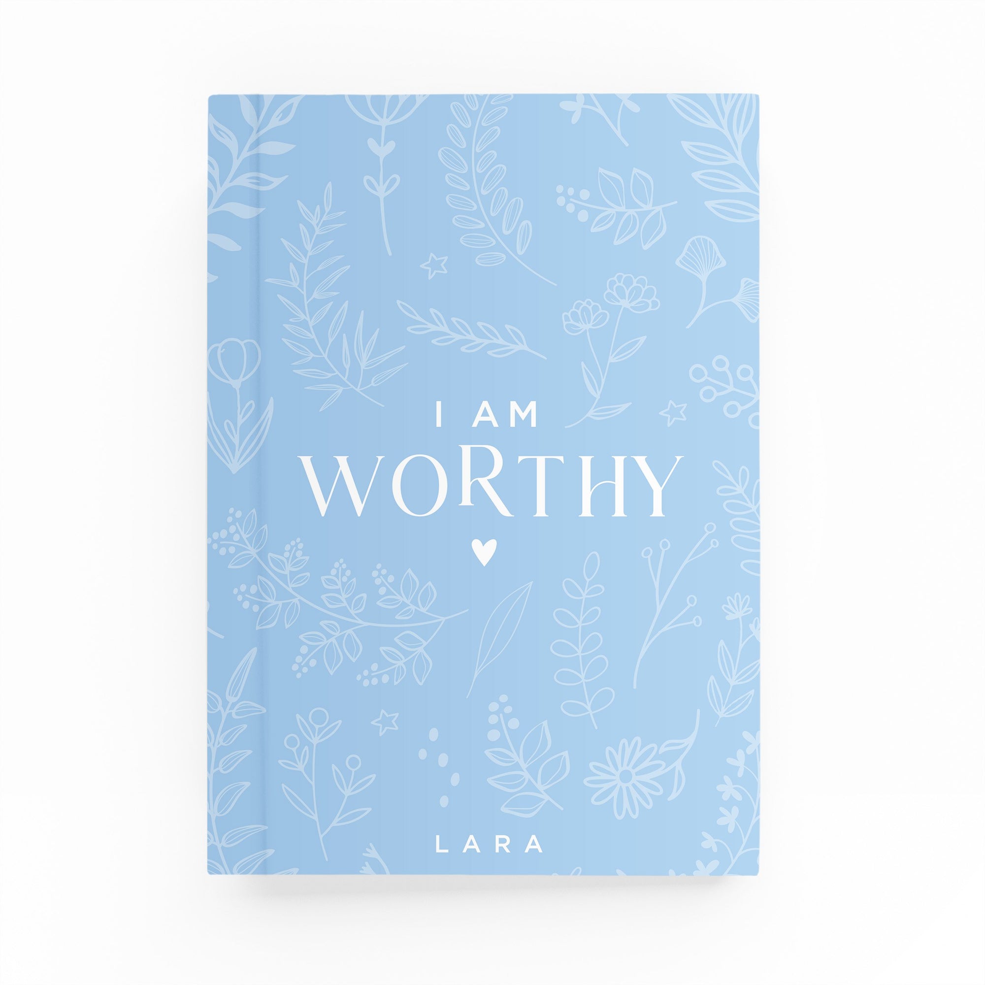 I Am Worthy Lined Notebook