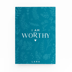 I Am Worthy Lined Notebook