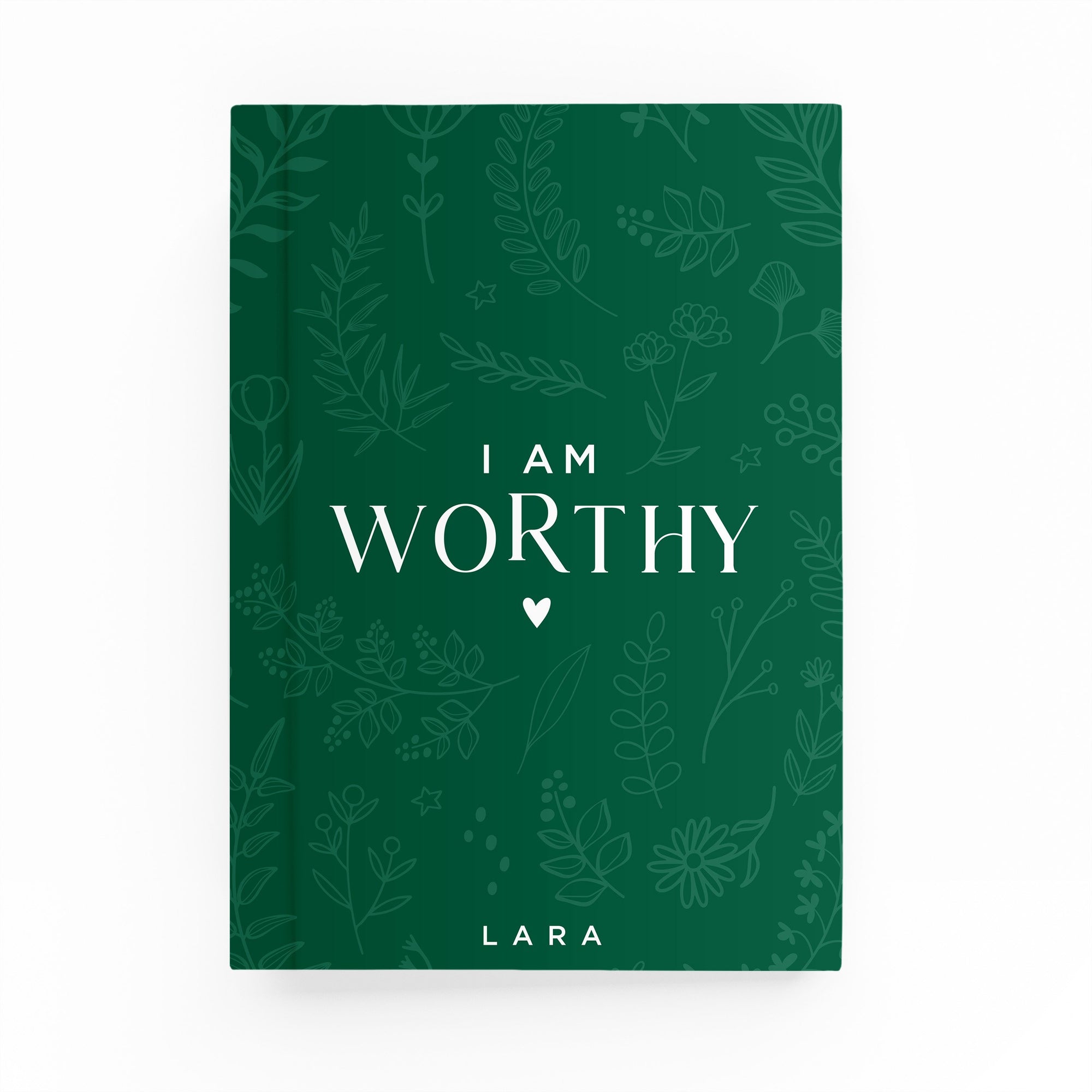 I Am Worthy Lined Notebook