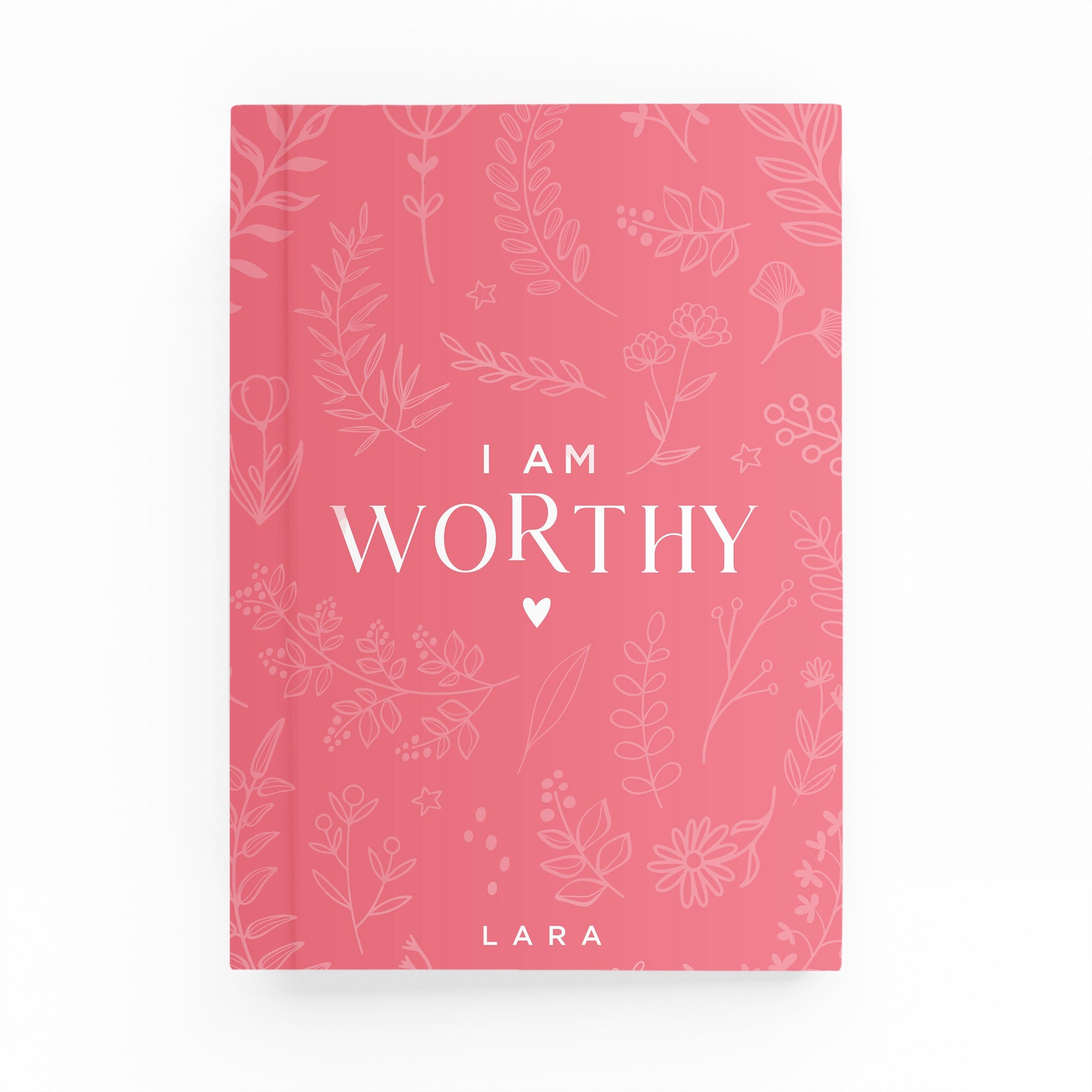 I Am Worthy Lined Notebook