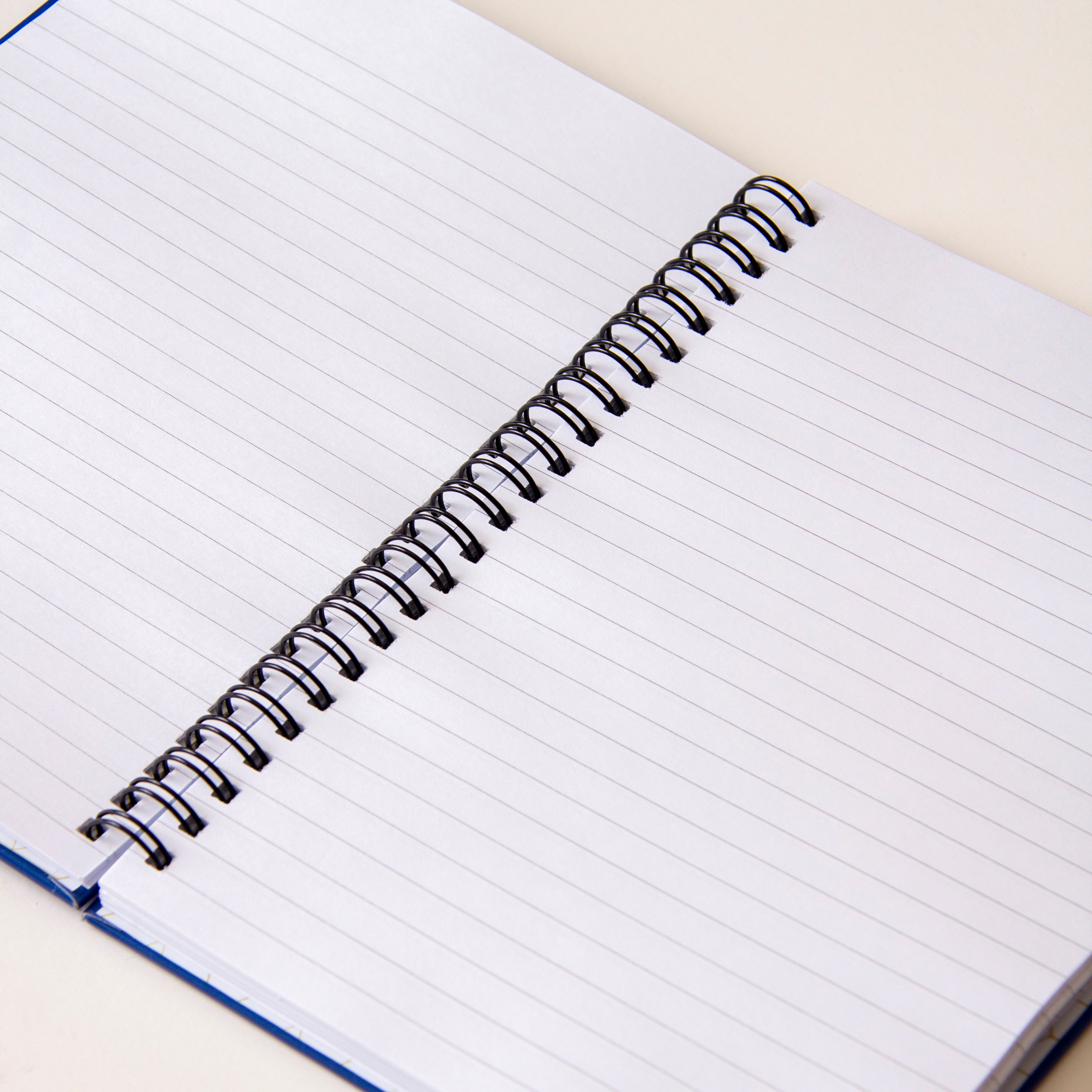 Add Your Logo Lined Notebook – By Lana Yassine