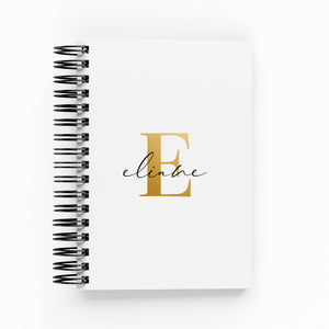 Classy Initial Daily Planner