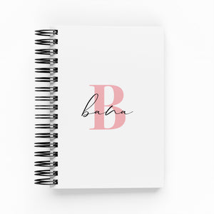 Classy Initial Daily Planner