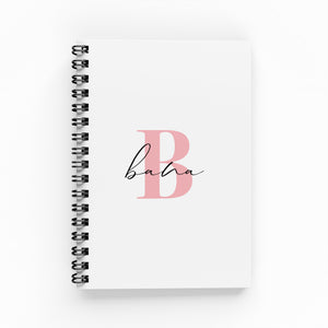 Classy Initial Weekly Planner