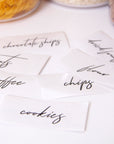 Transparent Organising Labels - By Lana Yassine