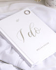 "I Do" Wedding Planner with Silver Foil