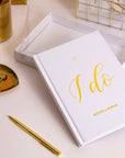 "I Do" Wedding Planner with Gold Foil