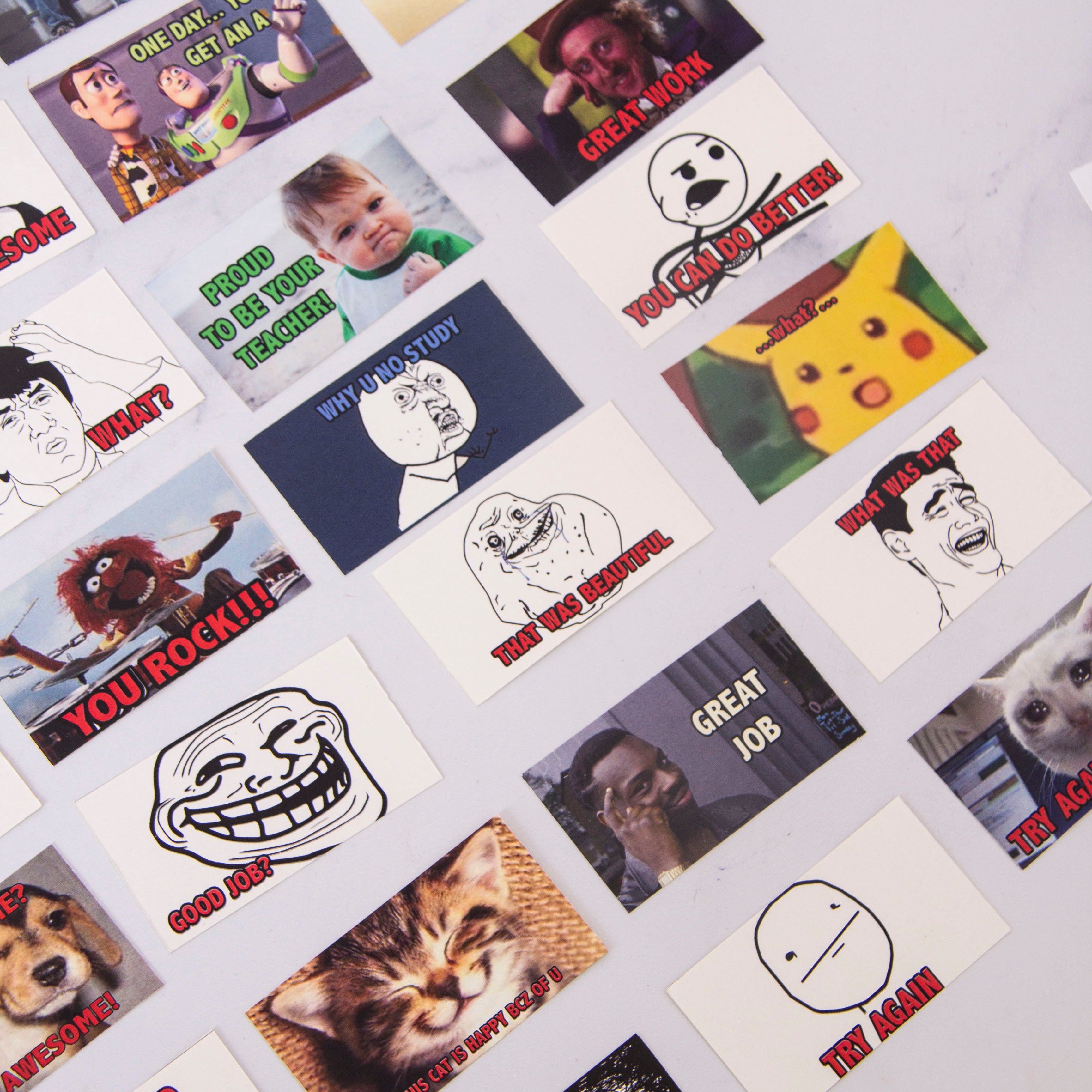 Funny Memes Teacher Grading Stickers – By Lana Yassine