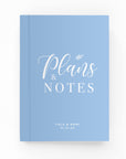 Wedding Plans & Notes Lined Notebook