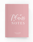 Wedding Plans & Notes Lined Notebook