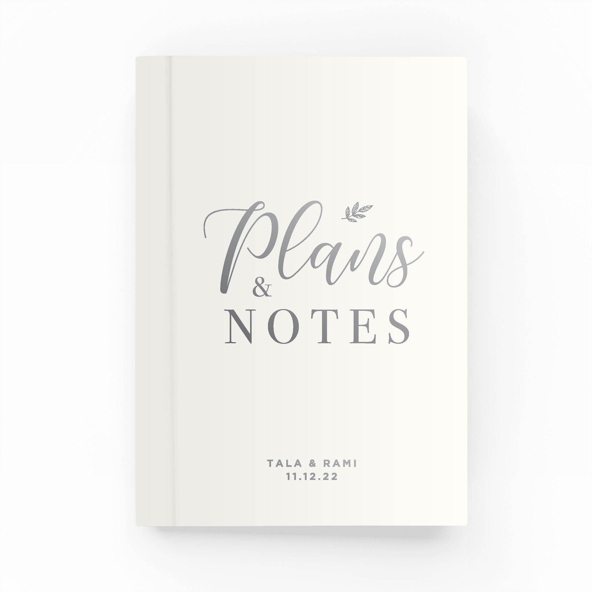 Wedding Plans &amp; Notes Lined Notebook