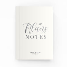Load image into Gallery viewer, Wedding Plans &amp; Notes Lined Notebook
