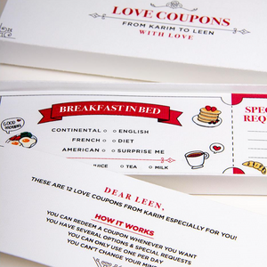 Love Coupons - By Lana Yassine