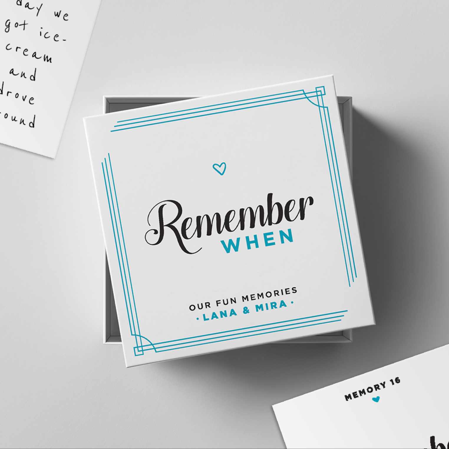 Remember When Box - By Lana Yassine