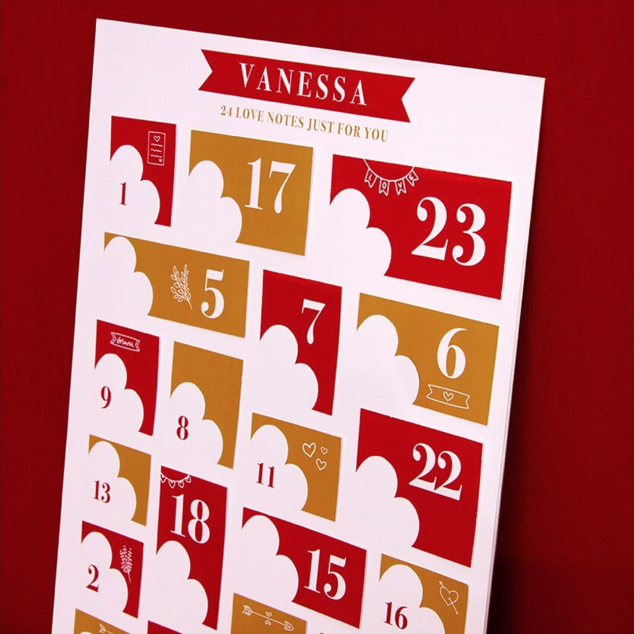 Love Advent Calendar - By Lana Yassine