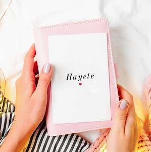 "Hayete" Greeting Card - By Lana Yassine